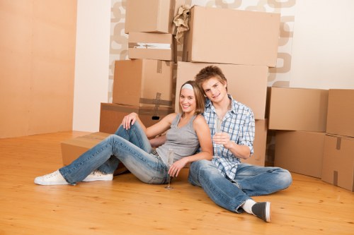 House movers planning a residential move in Islington