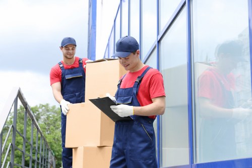 Van moving service with safety-focused handling and protected items