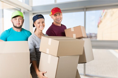 Moving truck service planning in an Islington residential street