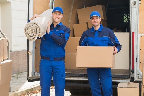 A reliable man with van service completing a move in Islington