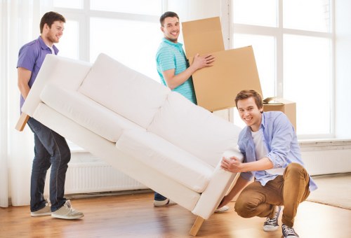 Furniture collection and delivery in Islington with a van