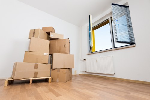 Office move day logistics in an Islington workplace
