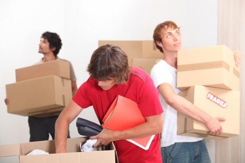 Professional office moving service supporting businesses across Islington