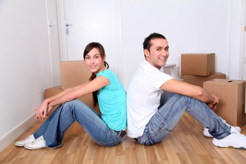 Small business and office removals service in Islington with van transport