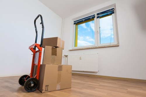 Office removals and equipment transport in Islington