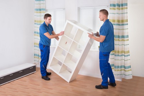 Careful packing supplies for a move in Islington